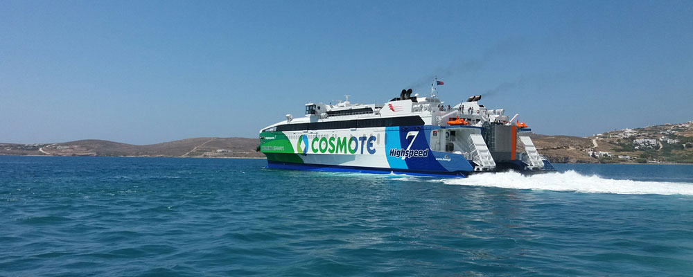 Δρομολόγια Hellenic Sea Ways για Πάρο για την σεζόν 2018