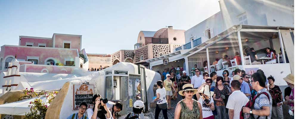 Croisière Dune Journée à Santorin Polos Tours Paros