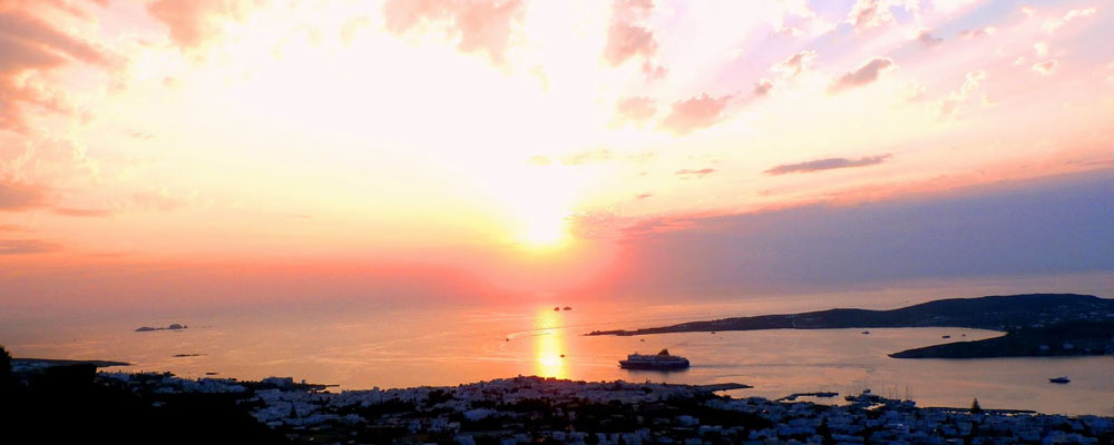 Agioi Anargiroi – Sunset View