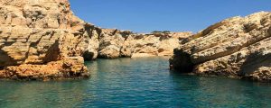 Naxos & Koufonisia with traditional boat