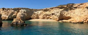 Naxos & Koufonisia with traditional boat