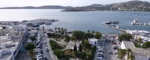 The port of Paros